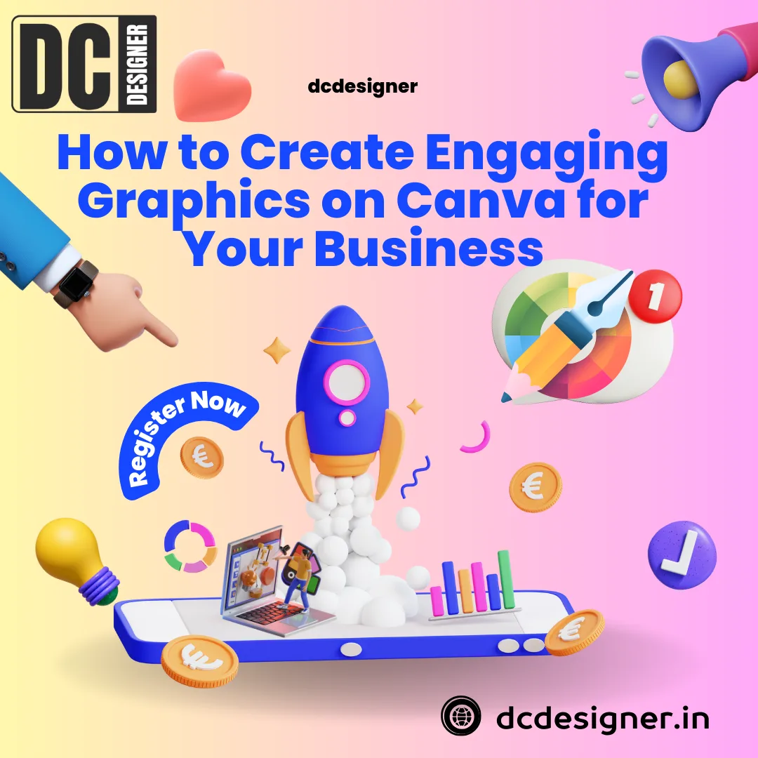 Creative graphic designing services for businesses by DC Designer