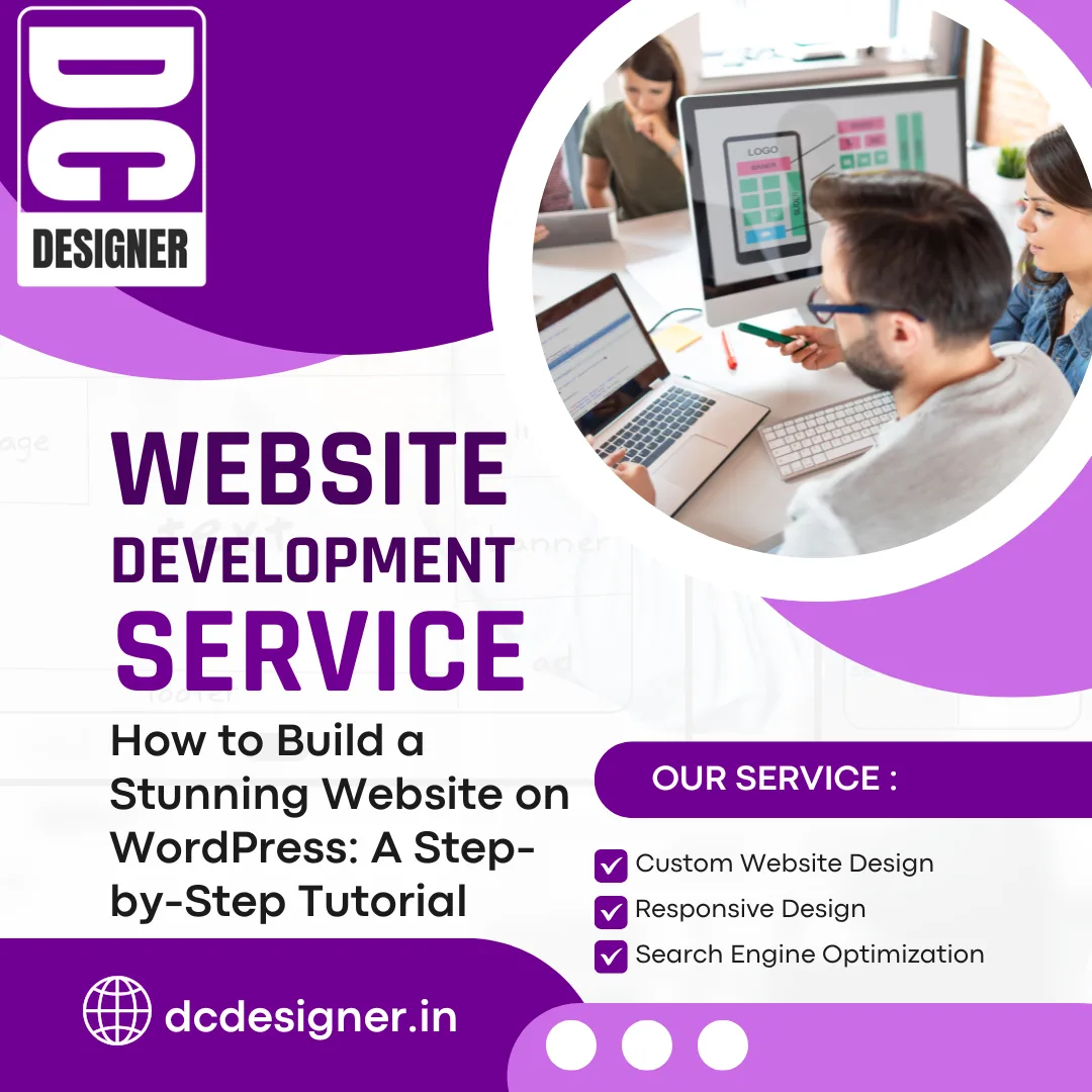 Website designing and development services by DC Designer